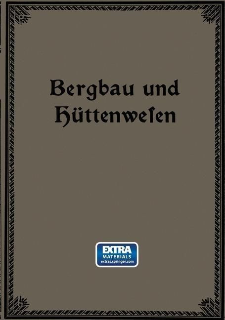 Produktbild: Bergbau und H&uuml;ttenwesen