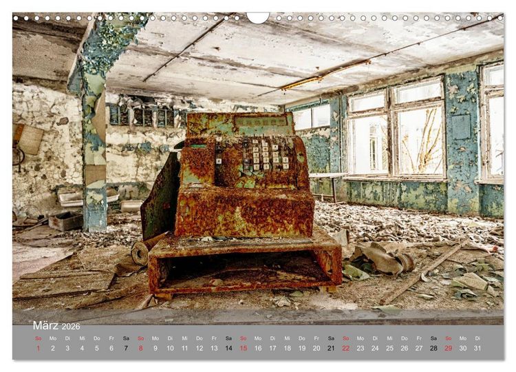 Produktbild: Tschernobyl - In der Sperrzone (Wandkalender 2026 DIN A3 quer), CALVENDO Monatskalender