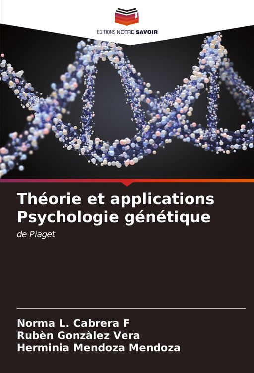 Produktbild: Th&eacute;orie et applications Psychologie g&eacute;n&eacute;tique
