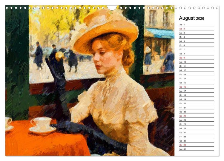 Produktbild: Fr&uuml;her Impressionismus (Wandkalender 2026 DIN A3 quer), CALVENDO Monatskalender