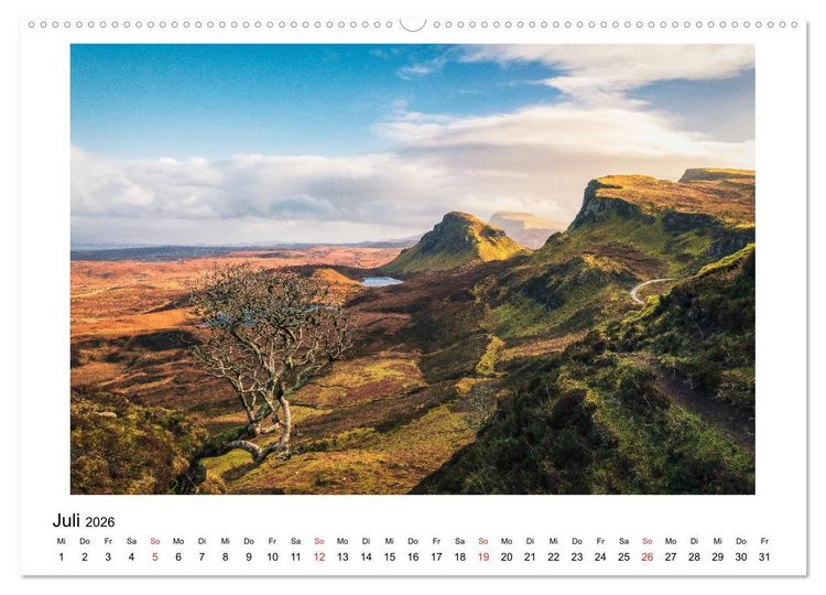 Produktbild: Der Reiz der Landschaft (hochwertiger Premium Wandkalender 2026 DIN A2 quer), Kunstdruck in Hochglanz