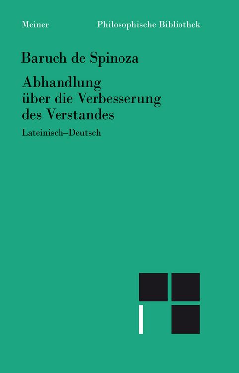 Produktbild: Abhandlung &uuml;ber die Verbesserung des Verstandes