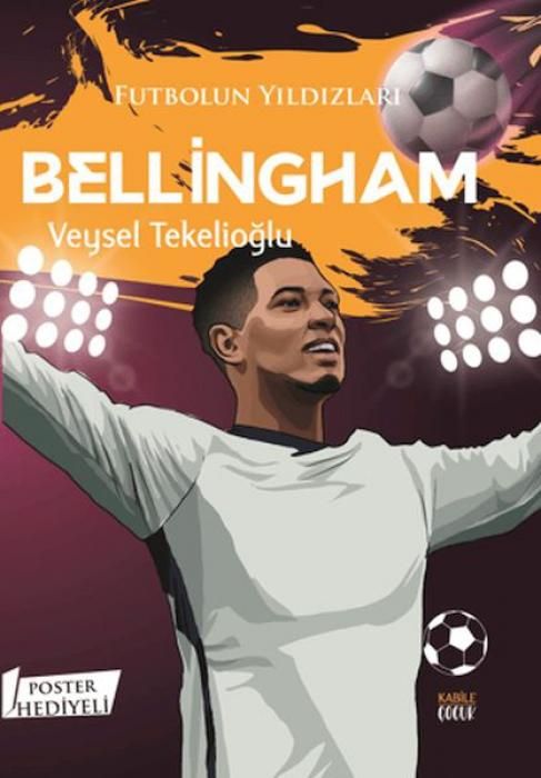 Produktbild: Futbolun Yildizlari Bellingham Poster Hediyeli