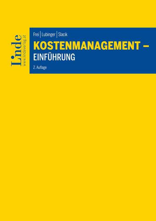 Bild vom Artikel Kostenmanagement - Einführung vom Autor Judith Frei