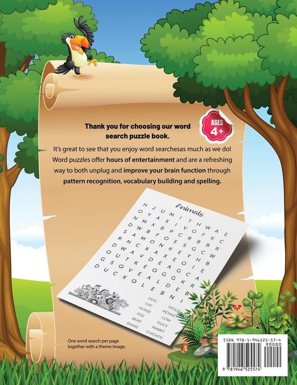 Produktbild: 101 Fun Word Search Puzzles for Clever Kids 4-8