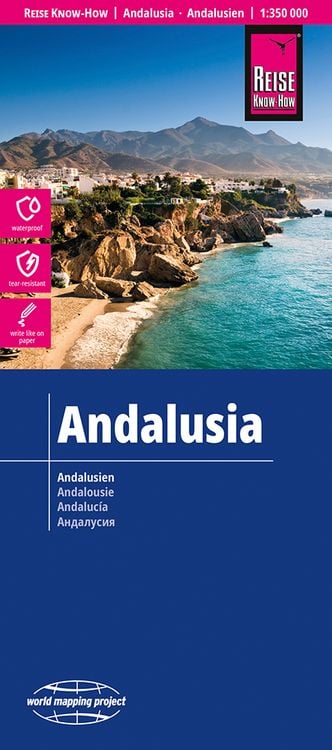 Produktbild: Reise Know-How Landkarte Andalusien / Andalusia (1:350.000)