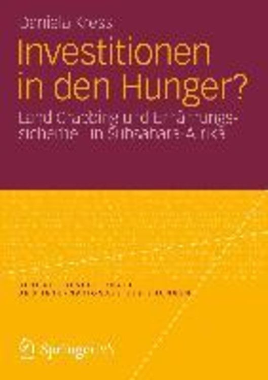 Produktbild: Investitionen in den Hunger?