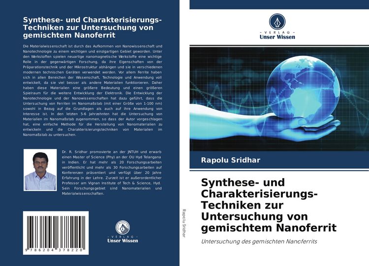 Produktbild: Synthese- und Charakterisierungs-Techniken zur Untersuchung von gemischtem Nanoferrit