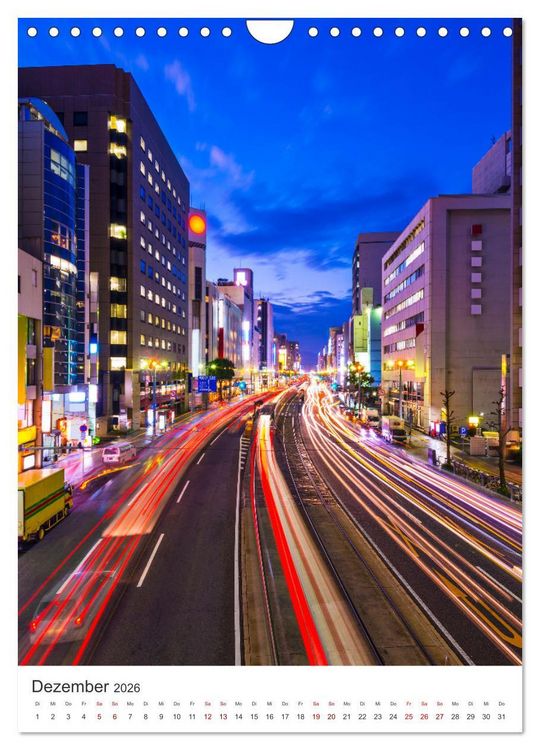 Produktbild: Japan - Die spannende Insel im Pazifik. (Wandkalender 2026 DIN A4 hoch), CALVENDO Monatskalender