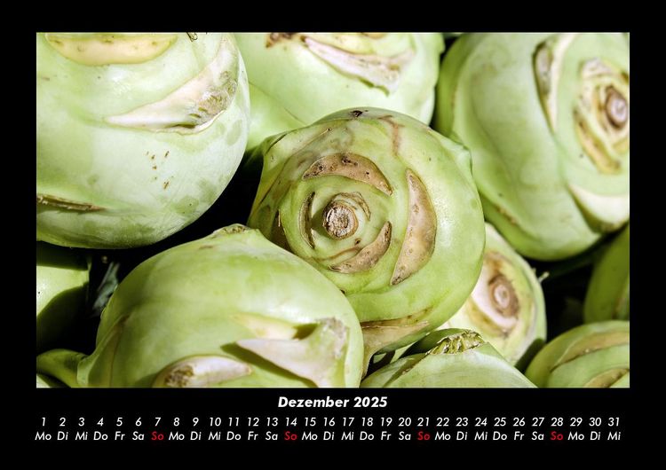 Produktbild: Gem&uuml;sekalender 2025 Fotokalender DIN A3