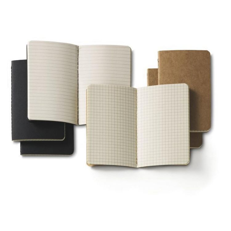 Produktbild: Moleskine Cahier pocket. Ruled. Black Cover. 3er Pack