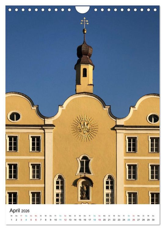 Produktbild: Burghausen, eine historische Stadt im Fokus (Wandkalender 2026 DIN A4 hoch), CALVENDO Monatskalender