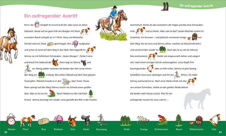 Produktbild: WAS IST WAS Junior Mitmach-Heft Pferde & Ponys