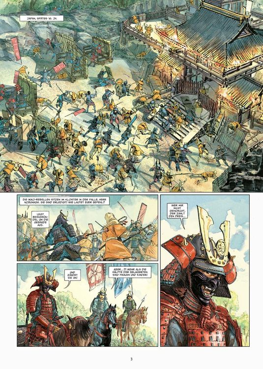 Produktbild: Kurusan – der schwarze Samurai. Band 1
