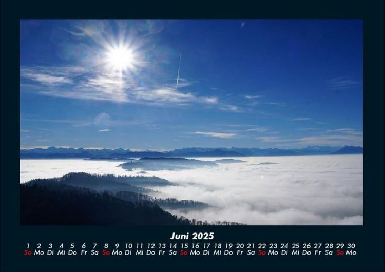 Produktbild: Naturlandschaften 2025 Fotokalender DIN A4