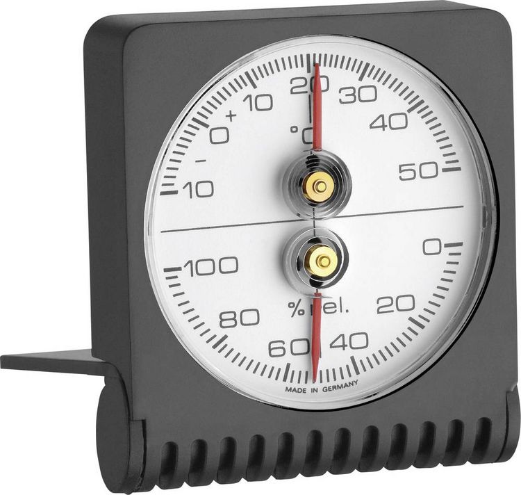 Produktbild: TFA Dostmann 7601 Thermo-/Hygrometer Schwarz 7601