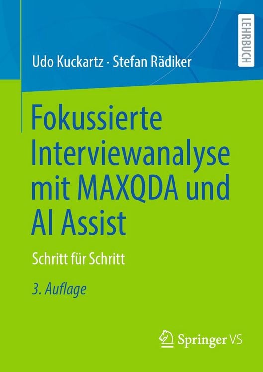 Produktbild: Fokussierte Interviewanalyse mit MAXQDA und AI Assist
