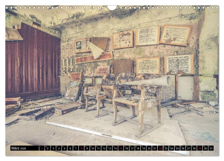 Produktbild: Chernobyl/Prypjat 2026 (Wandkalender 2026 DIN A3 quer), CALVENDO Monatskalender