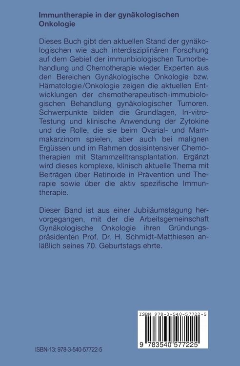 Produktbild: Immuntherapie in der gyn&auml;kologischen Onkologie