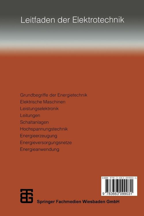 Produktbild: Elektrische Energietechnik