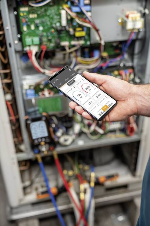 Produktbild: Testo Kältemittel-Messgerät 550s Basis Set