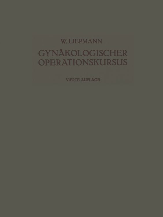 Produktbild: Der Gyn&auml;kologische Operationskursus