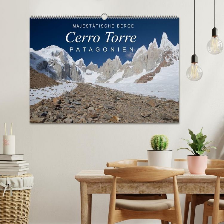 Produktbild: Majest&auml;tische Berge Cerro Torre Patagonien (Wandkalender 2026 DIN A2 quer), CALVENDO Monatskalender