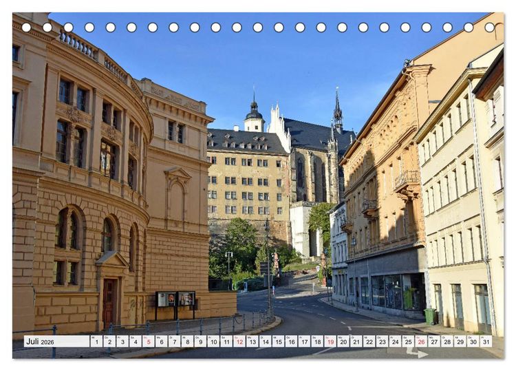 Produktbild: ALTENBURG, die alte Residenzstadt (Tischkalender 2026 DIN A5 quer), CALVENDO Monatskalender