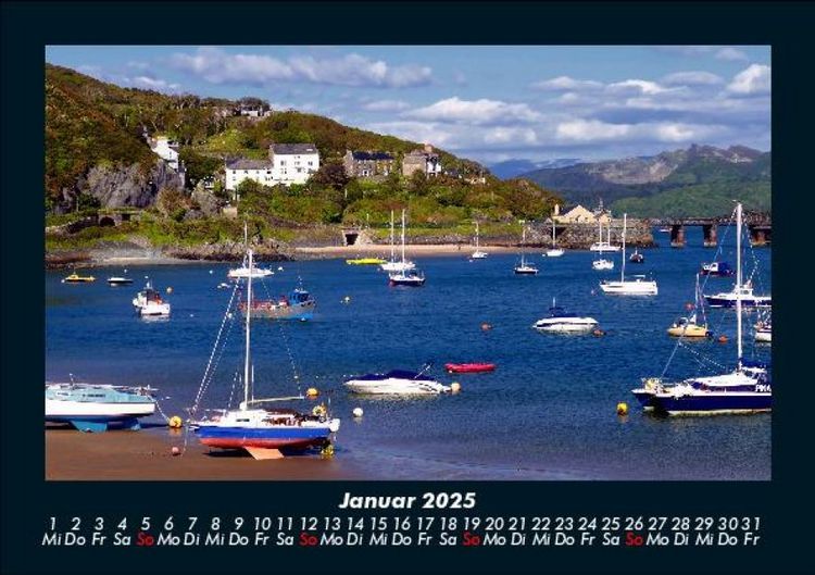Produktbild: Boote 2025 Fotokalender DIN A5