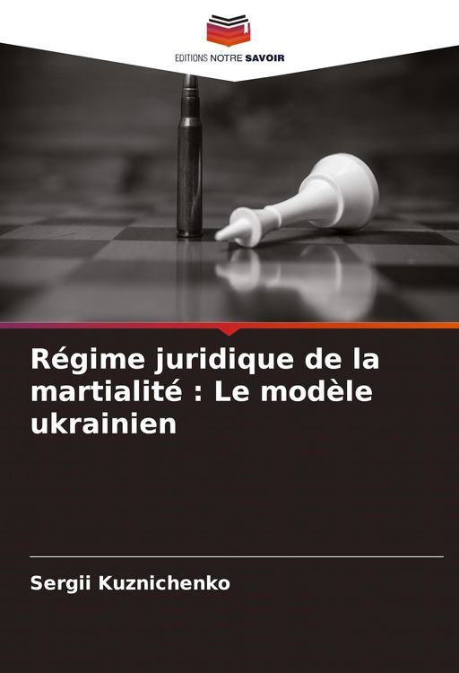 Produktbild: R&eacute;gime juridique de la martialit&eacute; : Le mod&egrave;le ukrainien