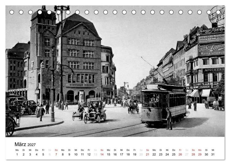 Produktbild: Gr&uuml;&szlig;e aus dem alten Berlin (Tischkalender 2027 DIN A5 quer), CALVENDO Monatskalender