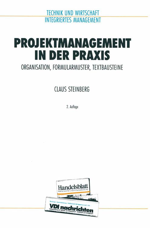 Produktbild: Projektmanagement in der Praxis