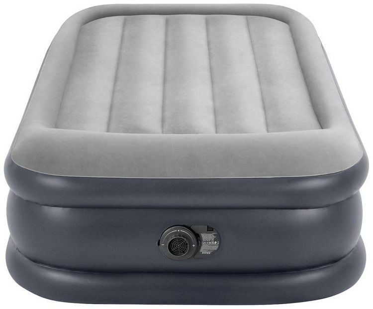 Produktbild: Intex 64132ND DuraBeam PillowRestRaised Luftbett (L x B x H) 191 x 99 x 42cm Grau