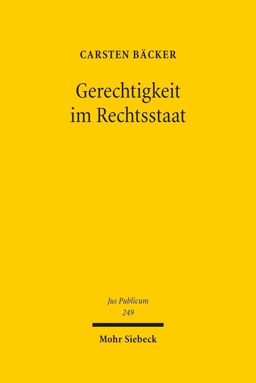 Produktbild: Gerechtigkeit im Rechtsstaat