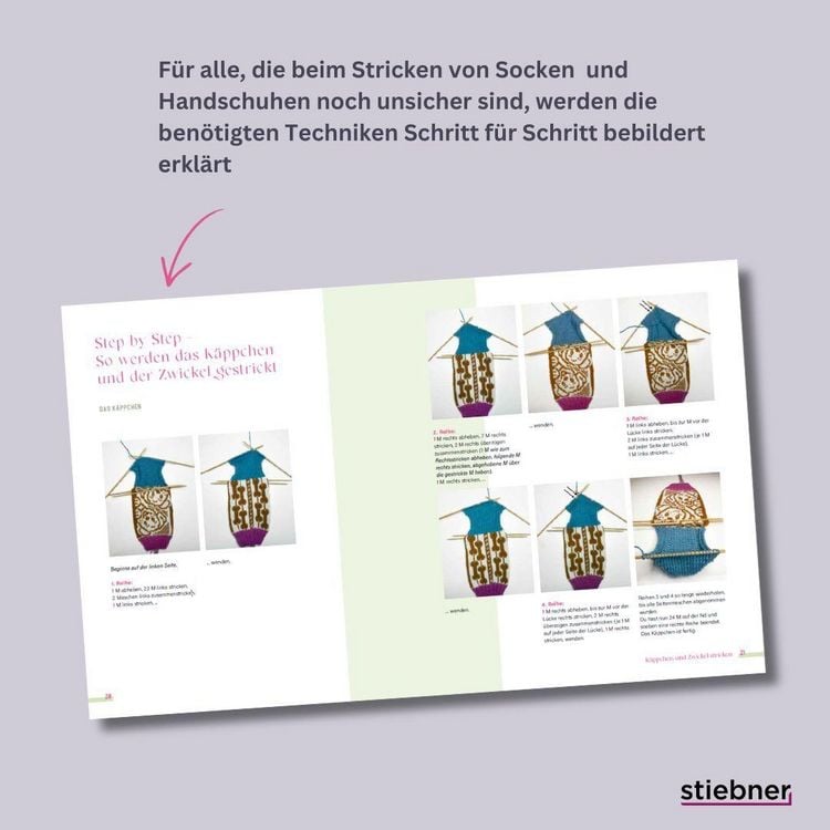 Produktbild: Noch mehr bunte Socken und witzige Handschuhe