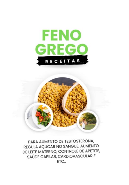 Produktbild: Feno Grego - Receitas