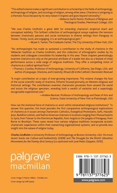 Produktbild: The Anthropology of Religious Charisma