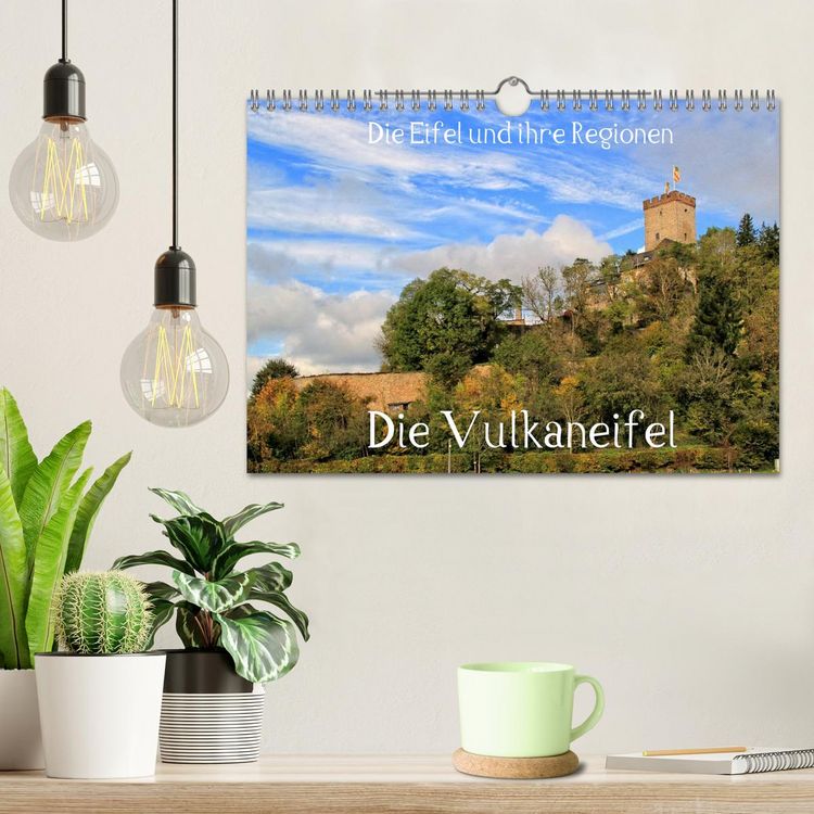Produktbild: Die Eifel und ihre Regionen - Die Vulkaneifel (Wandkalender 2026 DIN A4 quer), CALVENDO Monatskalender