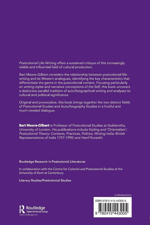 Produktbild: Postcolonial Life-Writing