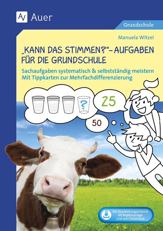 Produktbild: Kann das stimmen - Aufgaben f&uuml;r die Grundschule