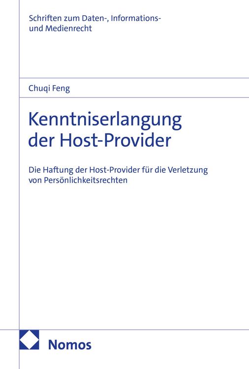 Produktbild: Kenntniserlangung der Host-Provider