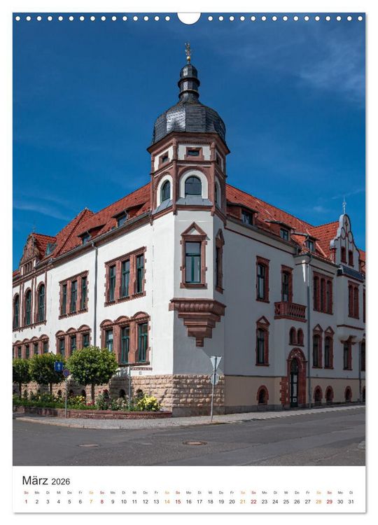 Produktbild: Die Stadt Sangerhausen (Wandkalender 2026 DIN A3 hoch), CALVENDO Monatskalender