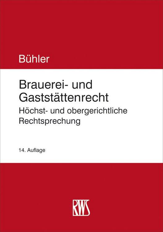 Produktbild: Brauerei- und Gastst&auml;ttenrecht