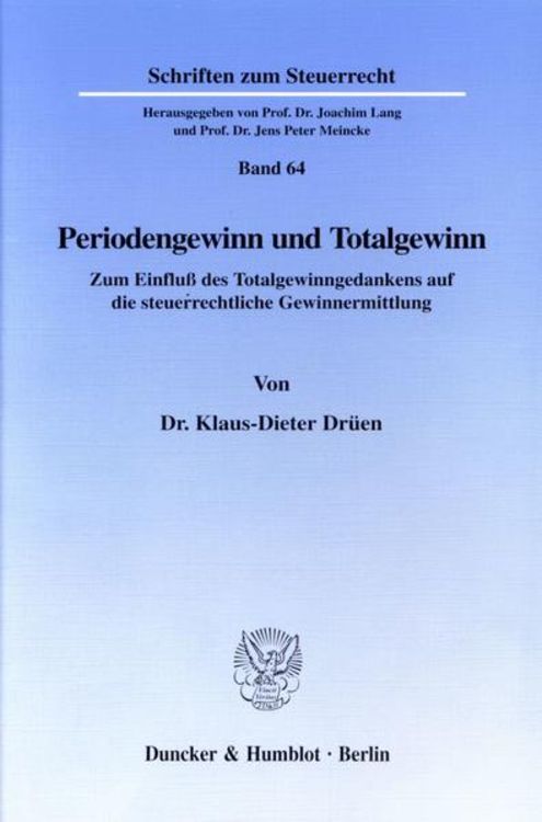 Produktbild: Periodengewinn und Totalgewinn.