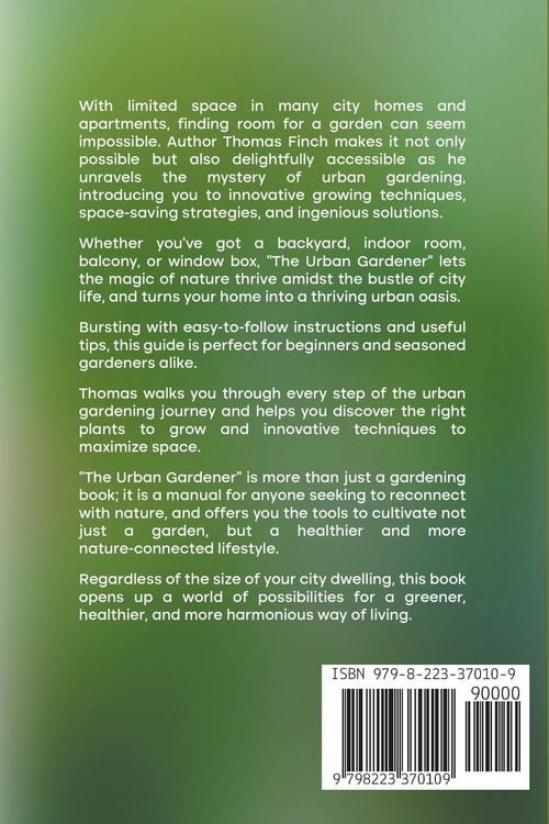 Produktbild: The Urban Gardener