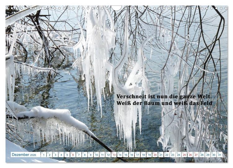 Produktbild: Kraftquelle Natur (Wandkalender 2026 DIN A3 quer), CALVENDO Monatskalender