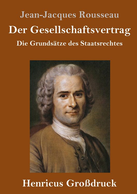Produktbild: Der Gesellschaftsvertrag (Gro&szlig;druck)