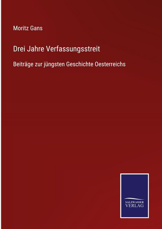 Produktbild: Drei Jahre Verfassungsstreit