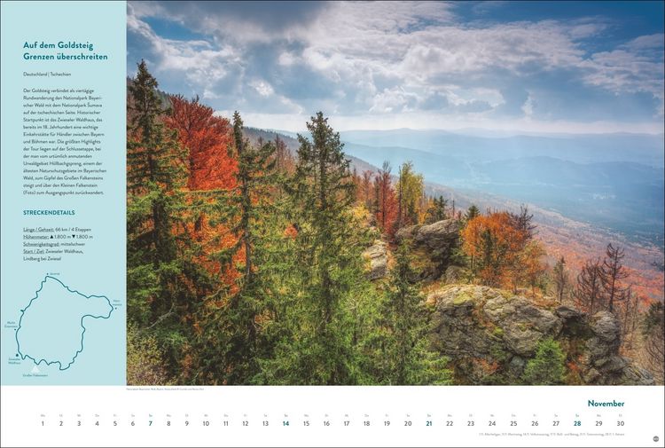 Produktbild: Weitwanderwege Edition Kalender 2027