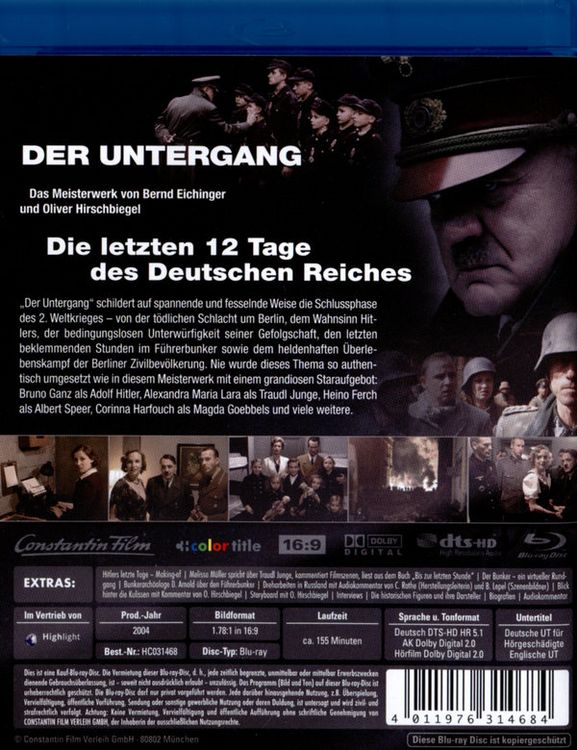 Produktbild: Der Untergang